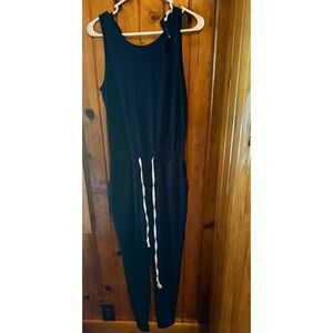 Sleeveless Women's Drawstring‎ Waist Casual One Piece Romper Kirundo size Large